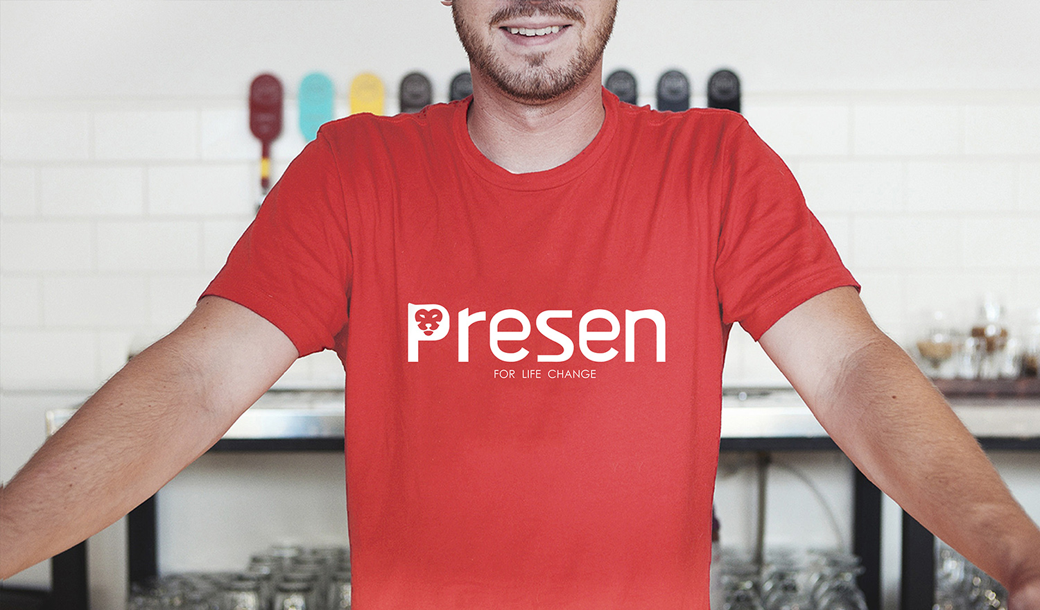 presen智能家居logo设计